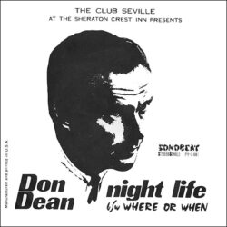DON DEAN – Night Life / Where Or When - 7"