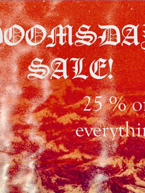 Doomsday Sale – 25% off